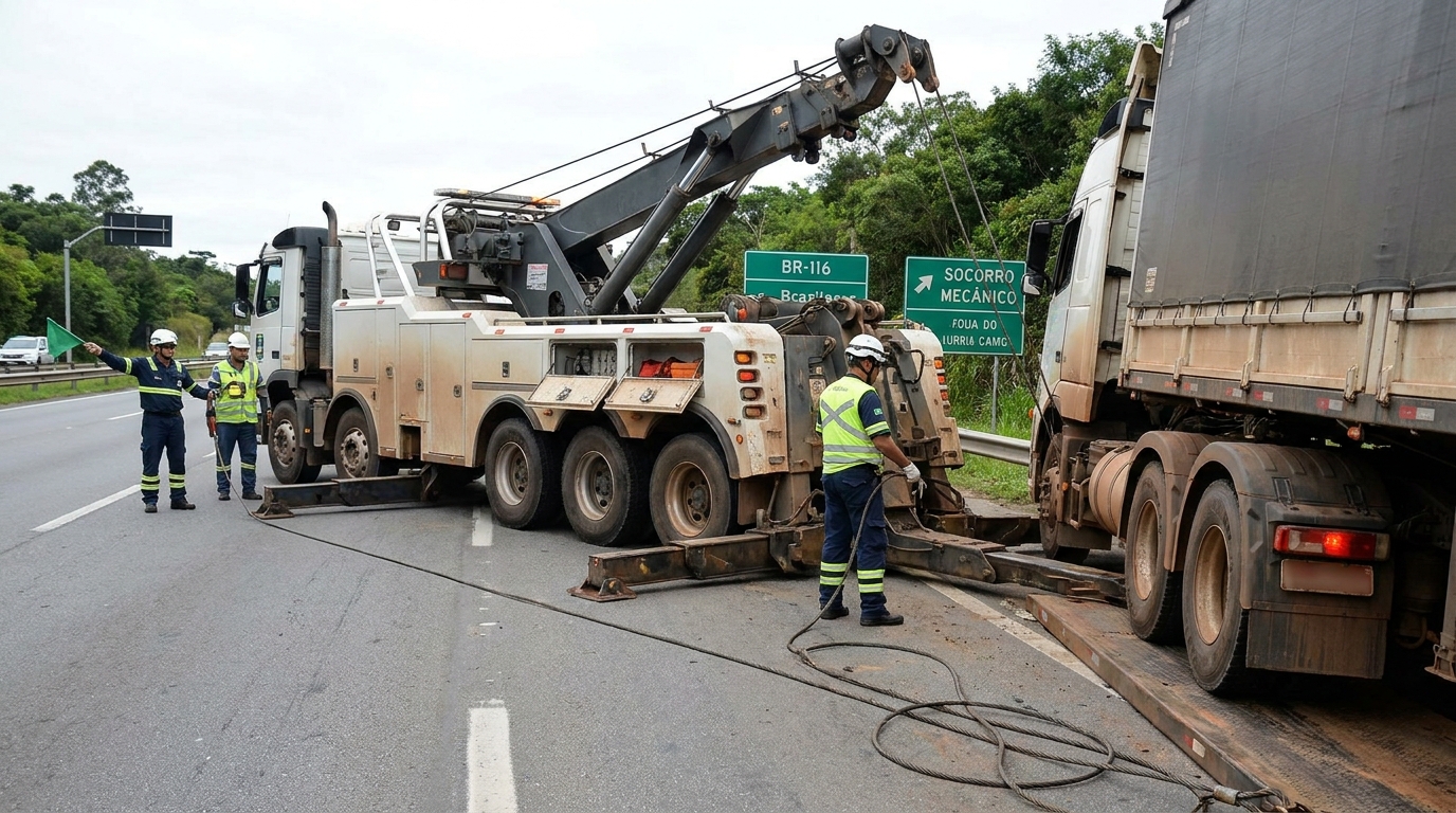 Guincho para Caminhão no Morumbi, Piracicaba‑SP