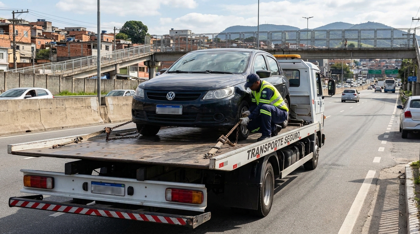 Logística para Veículos Parados em Piracicaba‑SP